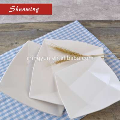 Square melamine plate